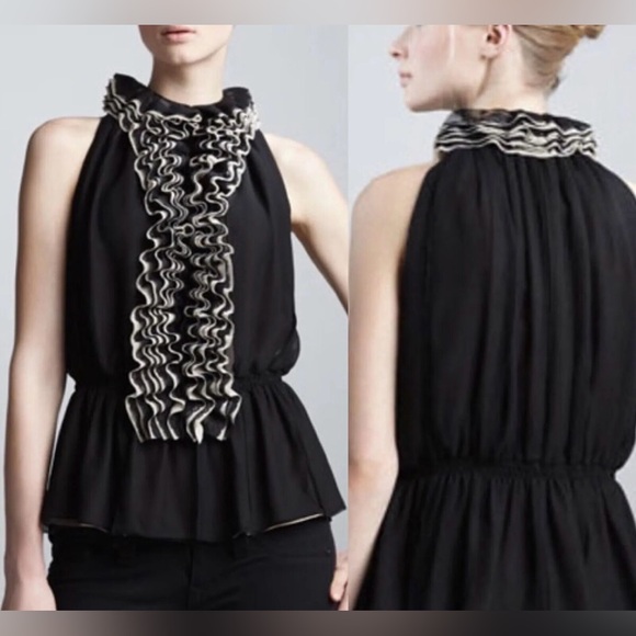 Robert Rodriguez Ruffled Top - Picture 4 of 9